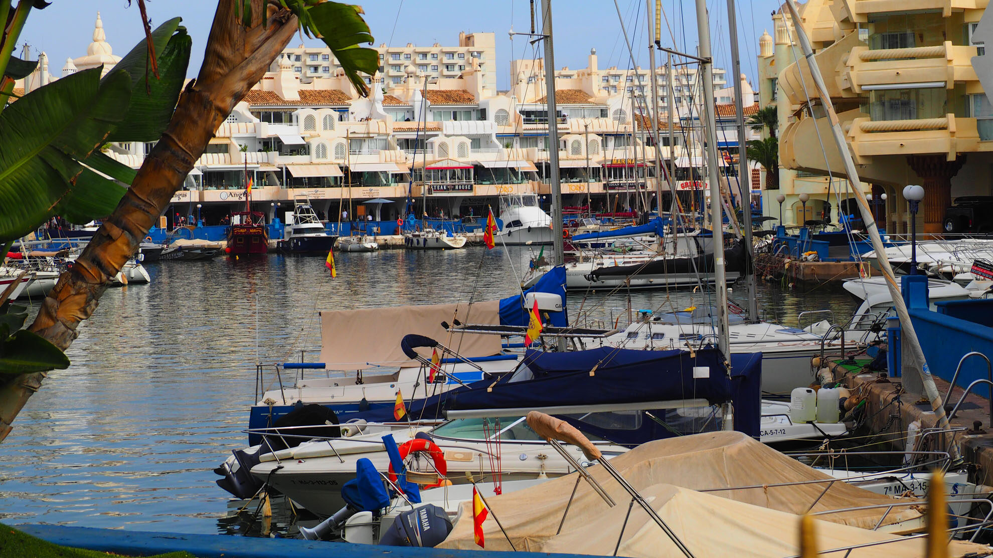 The cable car and other attractions in Benalmádena