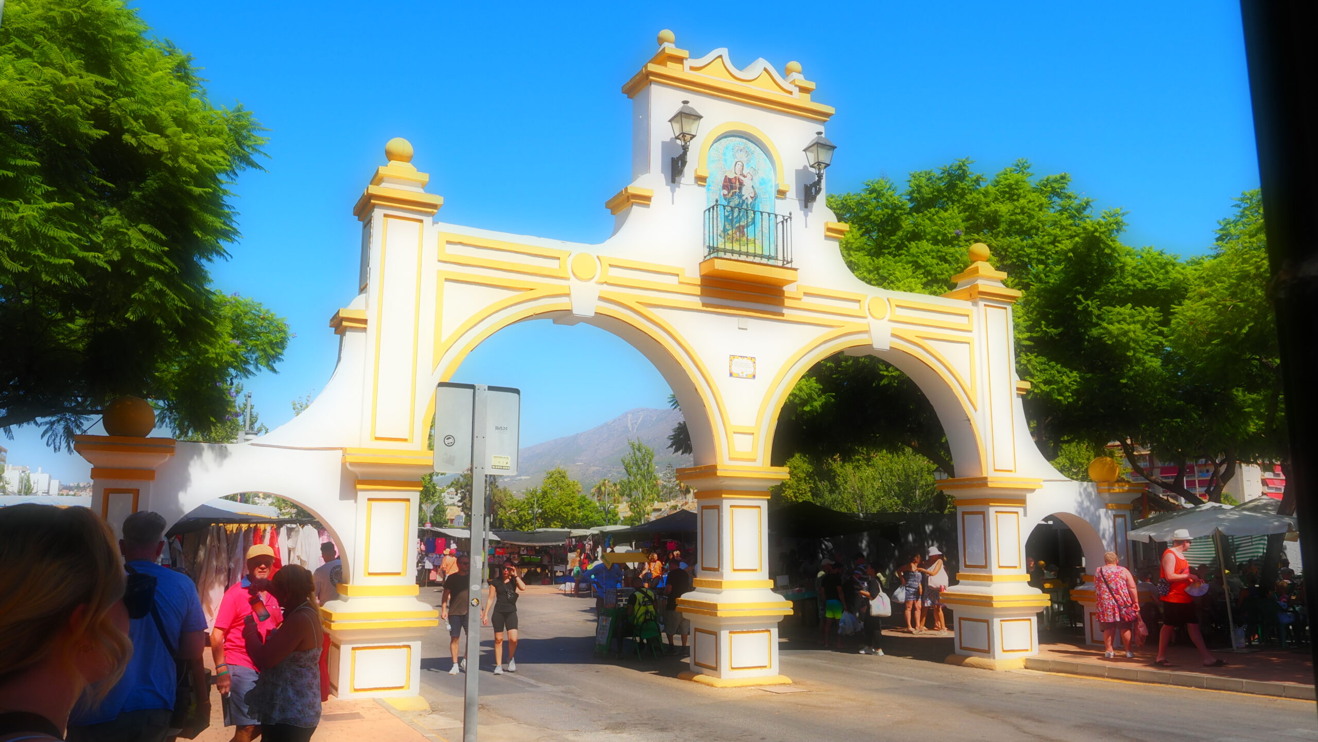 The Plaza de Feria market Fuengirola